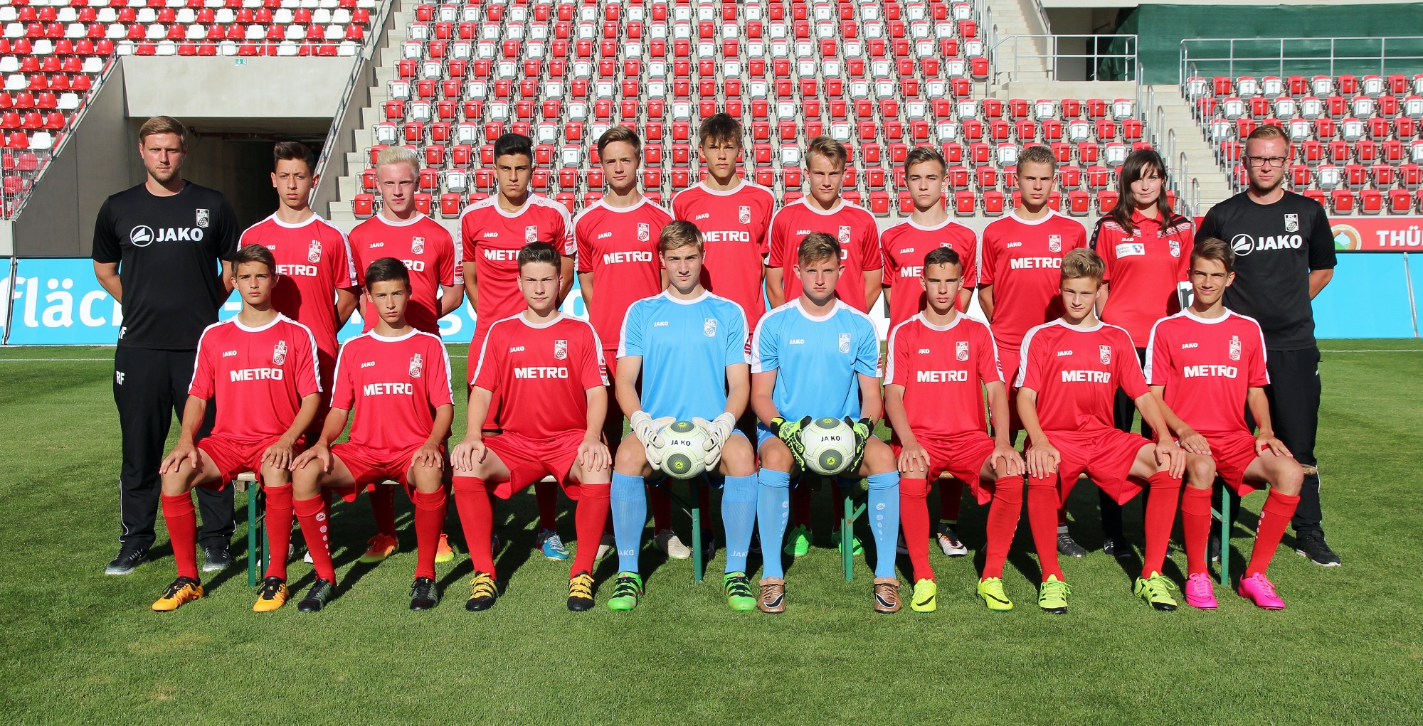 Mannschaft U16 Nachwuchsleistungszentrum FC Rot Weiß