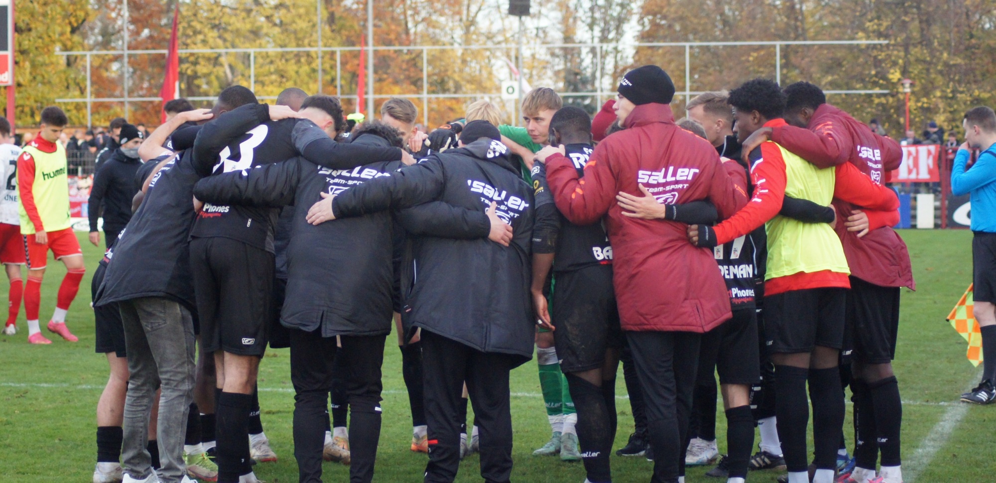 Team gegen ZFC Meuselwitz 18.11.23